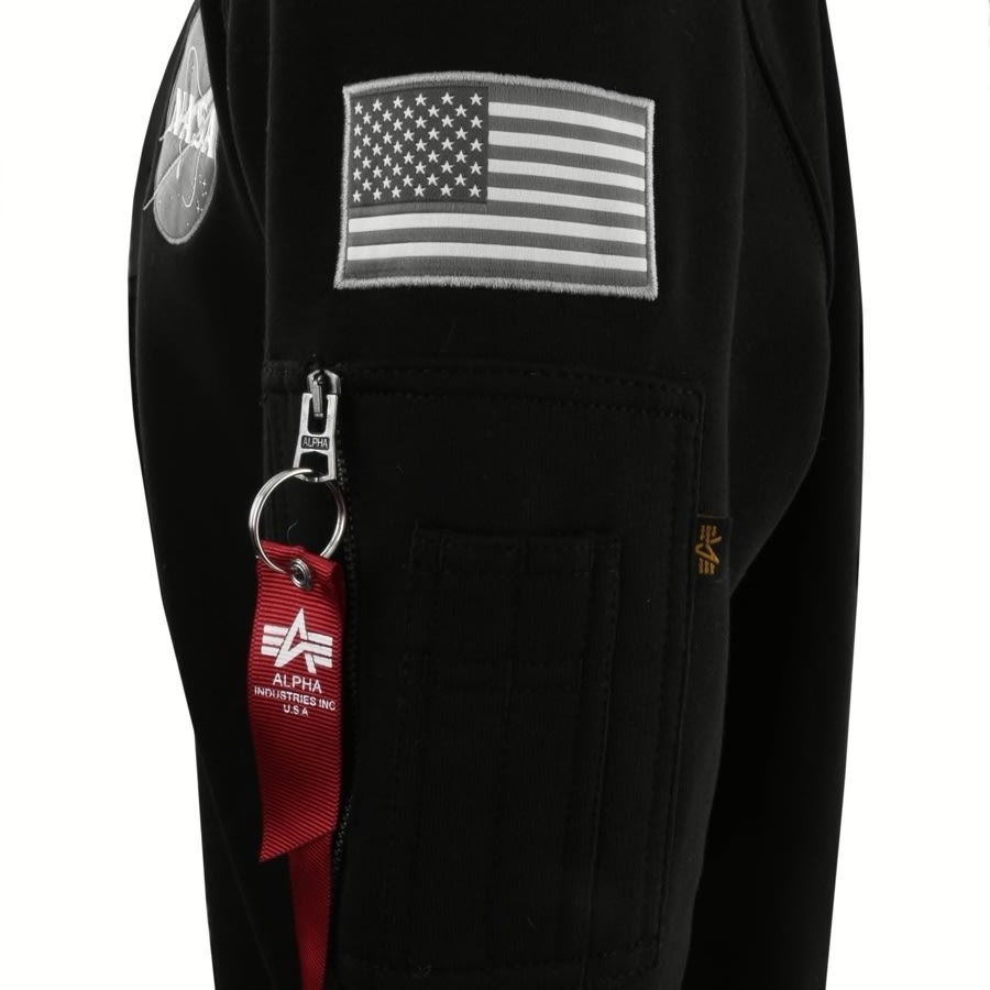 Alternative Image for ProductAlpha Industries Space Shuttle Sweatshirt Black3